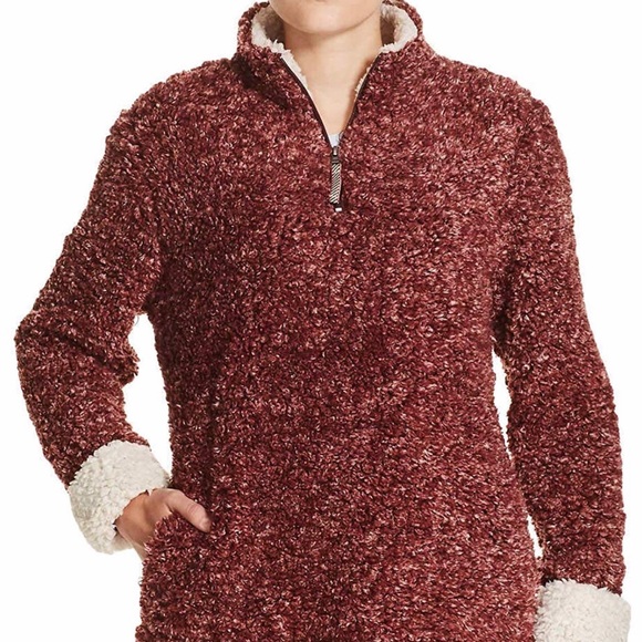 BNWT ✨ Weatherproof Vintage Sherpa Pullover - Picture 1 of 8